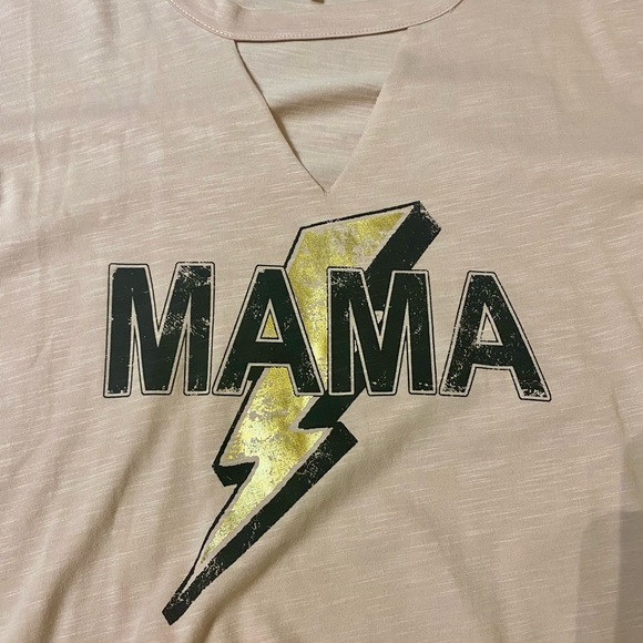 Mama lightening bolt graphic tee - Picture 2 of 2